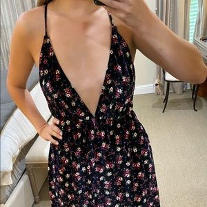 Reformation Velvet dress